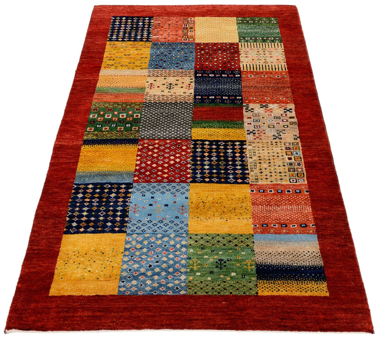 Gabbeh Teppich - Loribaft Indus - 163 x 96 cm - mehrfarbig