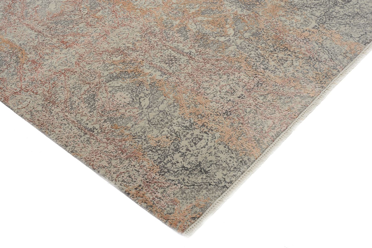 Designer Teppich - 245 x 171 cm - dunkelbeige