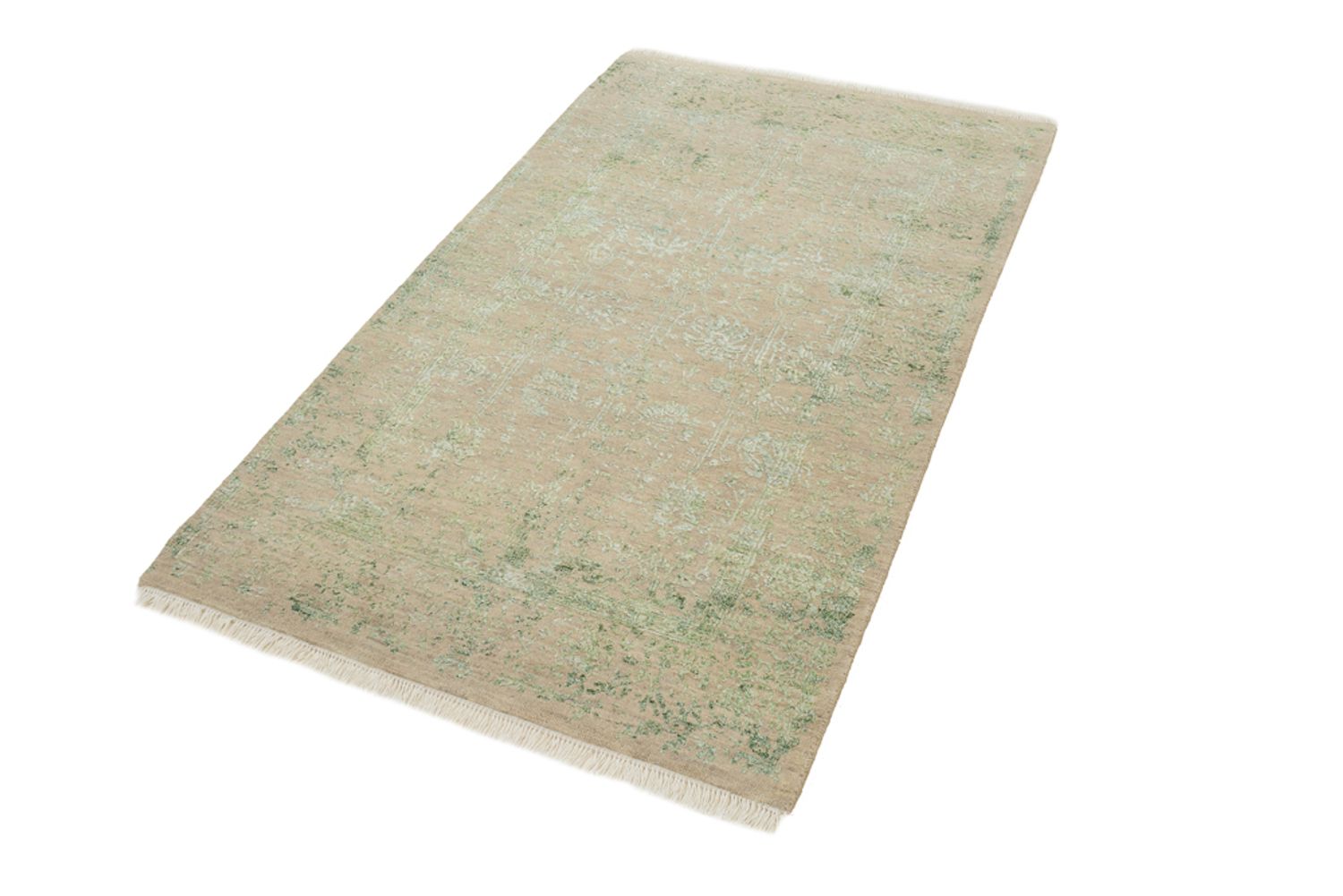 Designer Teppich - 151 x 94 cm - sand