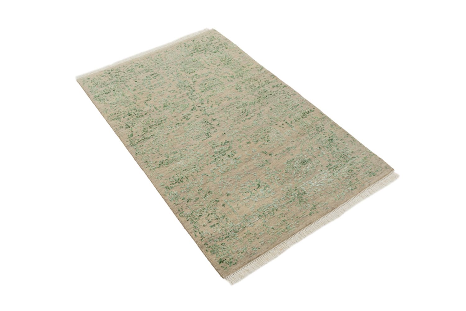 Designer Teppich - 133 x 76 cm - sand