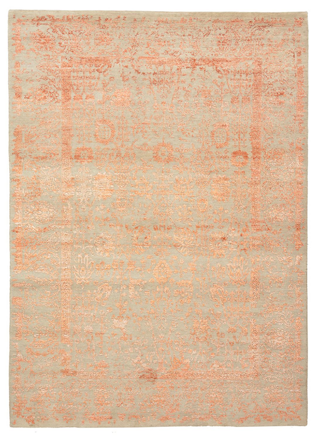 Designer Teppich - 236 x 171 cm - hellbraun