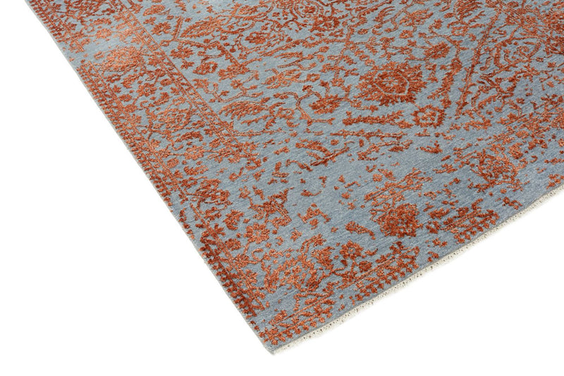 Designer Teppich - 182 x 125 cm - orange