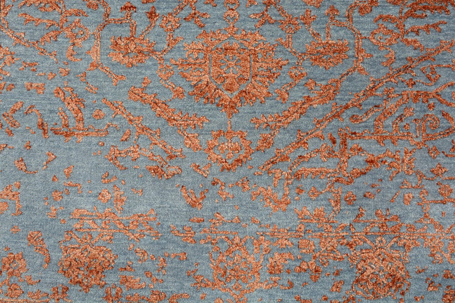 Designer Teppich - 182 x 125 cm - orange