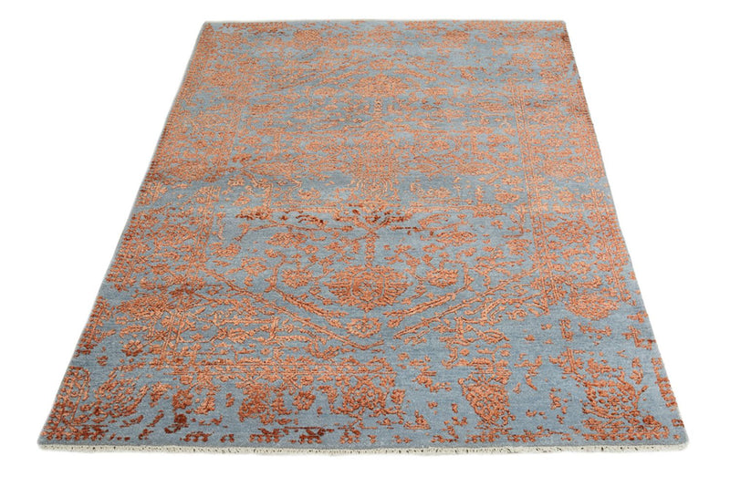 Designer Teppich - 182 x 125 cm - orange