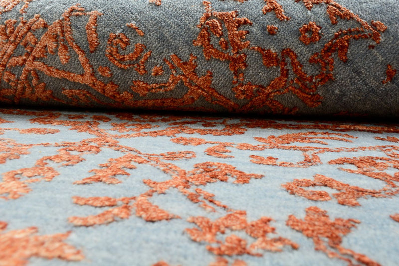 Designer Teppich - 190 x 124 cm - orange