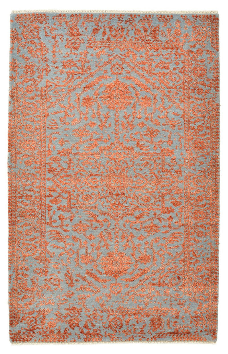 Designer Teppich - 151 x 97 cm - orange