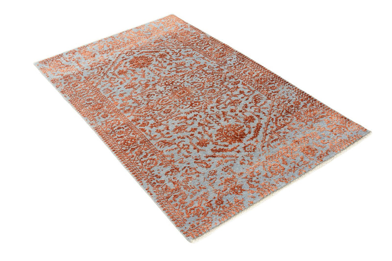 Designer Teppich - 151 x 97 cm - orange