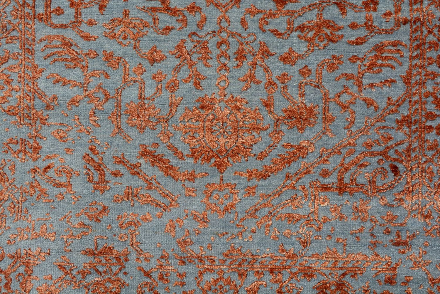 Designer Teppich - 151 x 97 cm - orange
