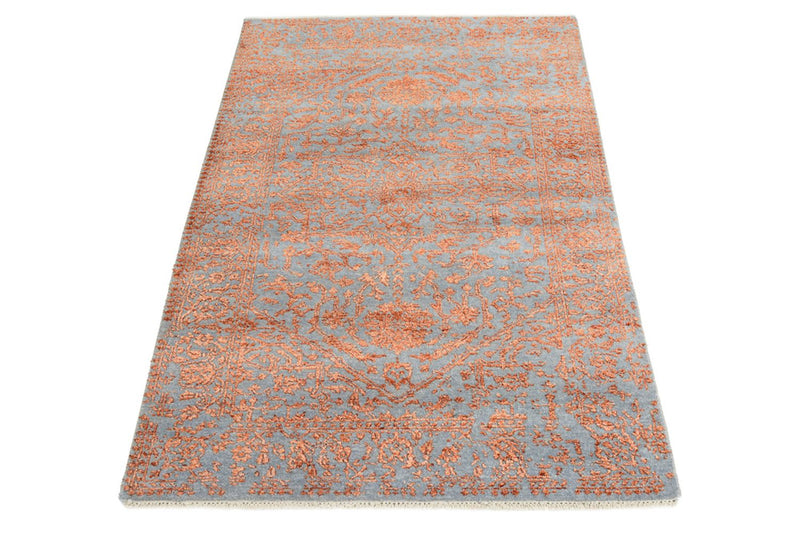 Designer Teppich - 151 x 97 cm - orange