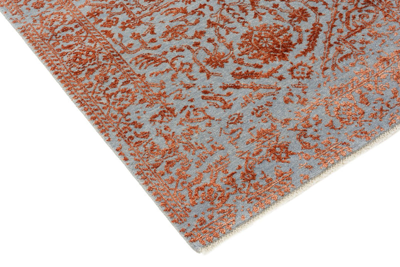 Designer Teppich - 151 x 94 cm - orange