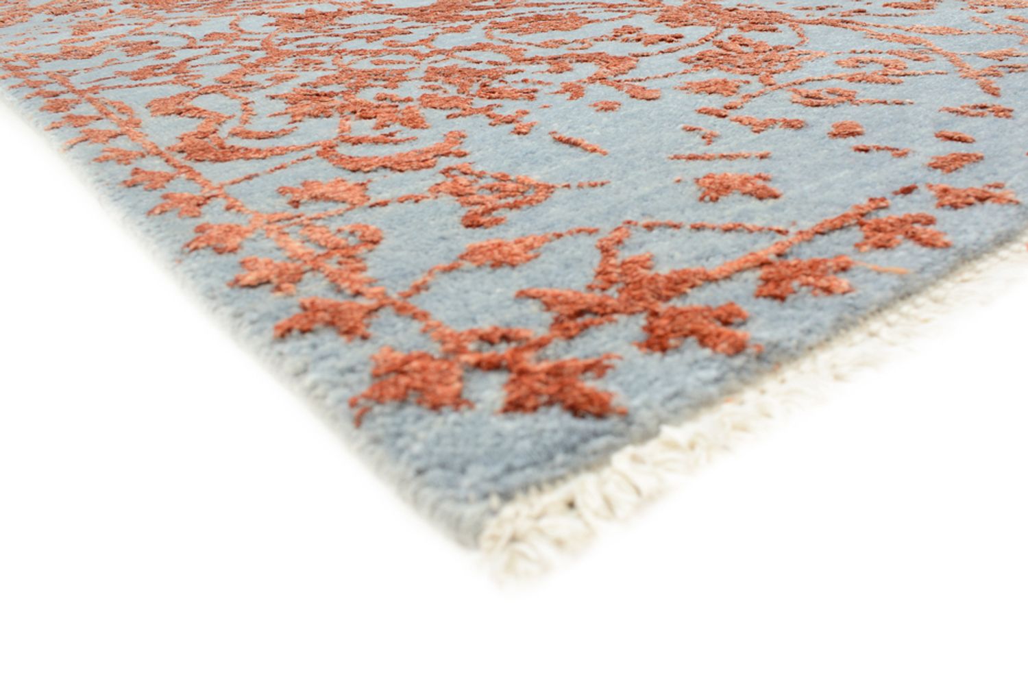 Designer Teppich - 184 x 126 cm - orange