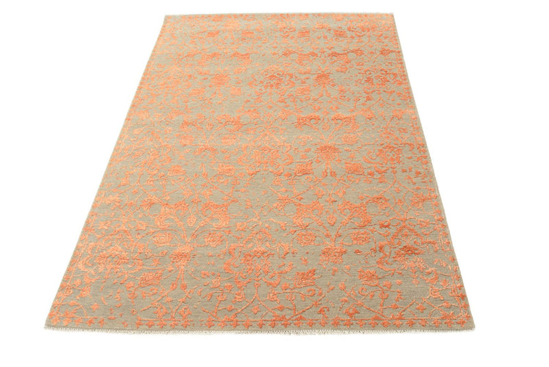 Designer Teppich - 186 x 128 cm - orange