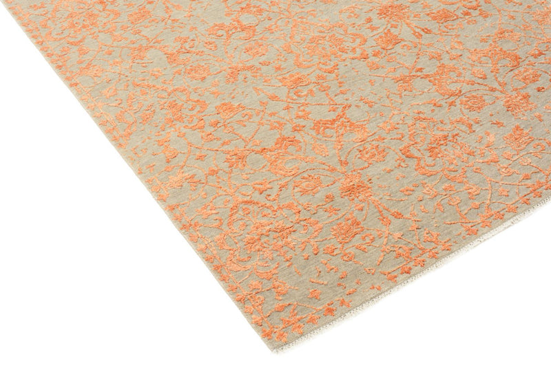 Designer Teppich - 186 x 128 cm - orange