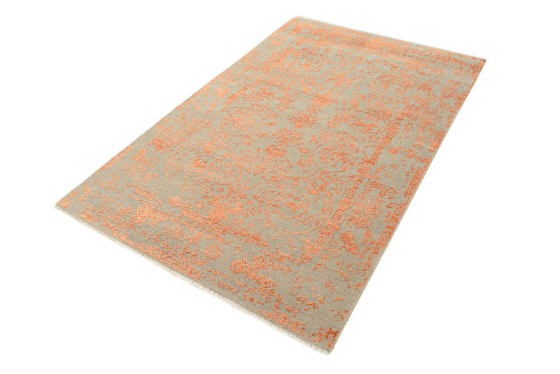 Designer Teppich - 187 x 123 cm - orange
