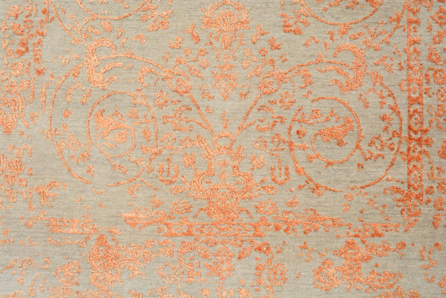 Designer Teppich - 187 x 123 cm - orange