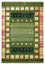 Gabbeh Teppich - Loribaft Indus - 154 x 105 cm - grün