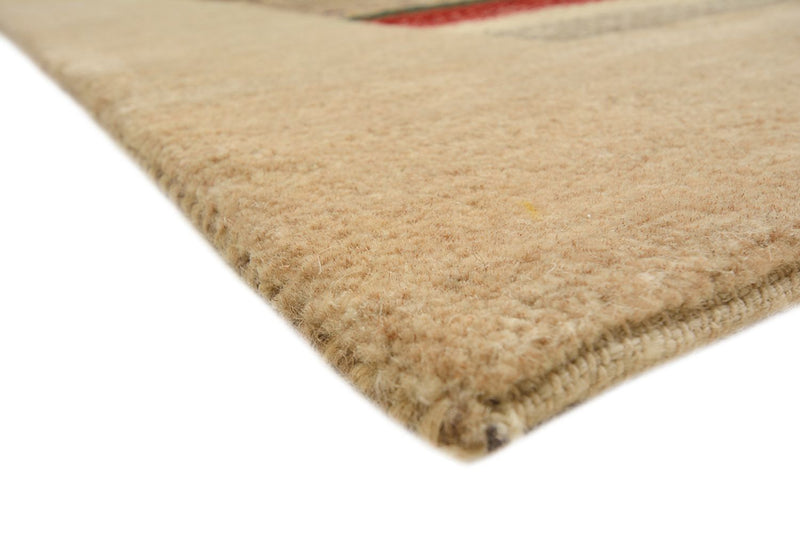 Gabbeh Teppich - Loribaft Indus - 308 x 200 cm - dunkelbeige