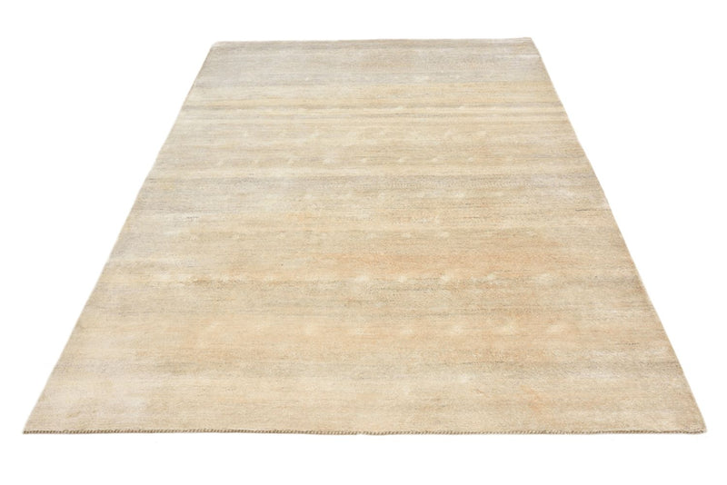 Gabbeh Teppich - Loribaft Indus - 241 x 176 cm - hellbeige