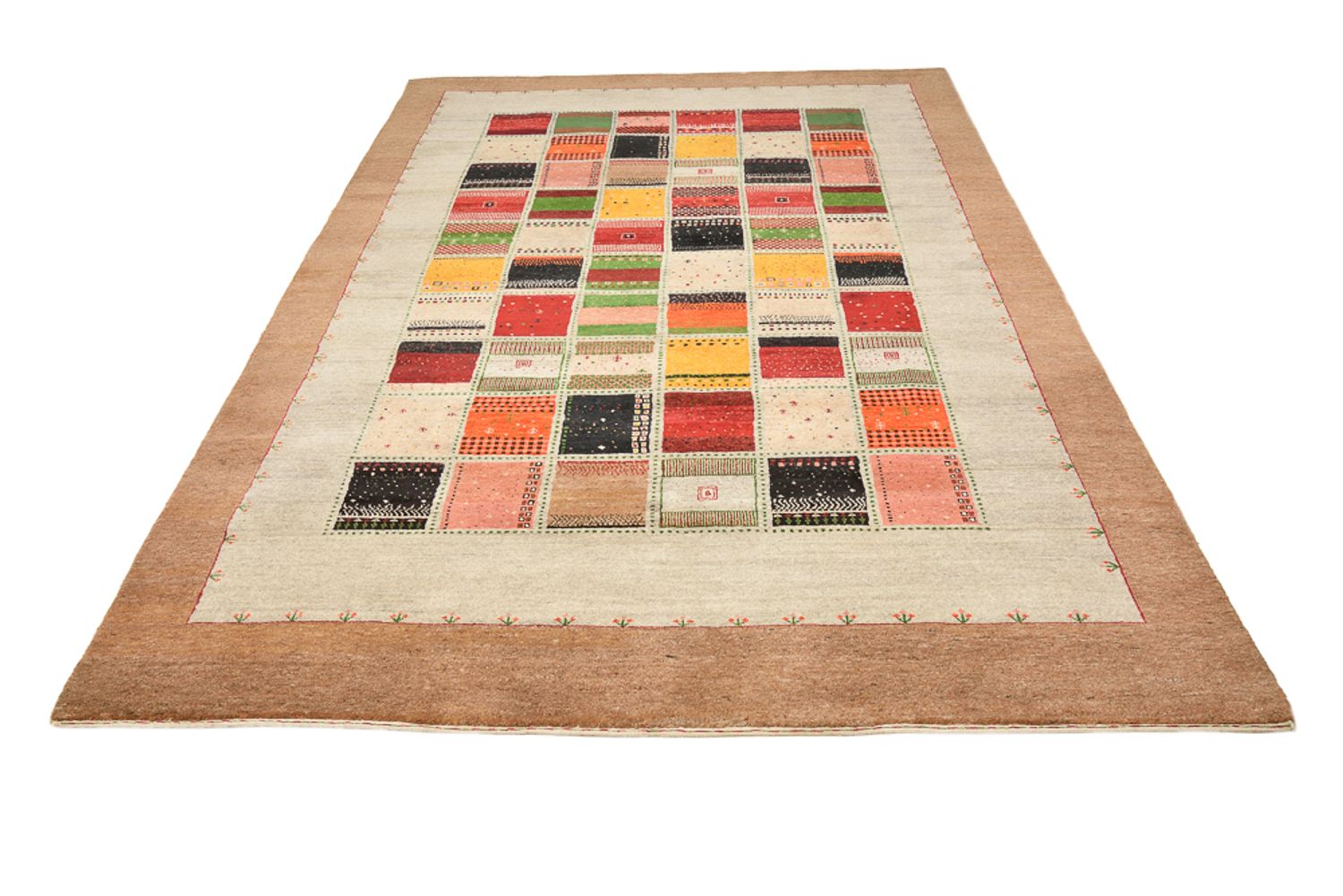 Gabbeh Teppich - Loribaft Indus - 295 x 197 cm - mehrfarbig