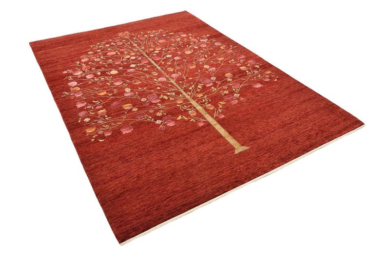Gabbeh Teppich - Loribaft Indus - 243 x 176 cm - rot