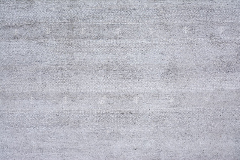 Gabbeh Teppich - Loribaft Indus - 300 x 190 cm - hellgrau
