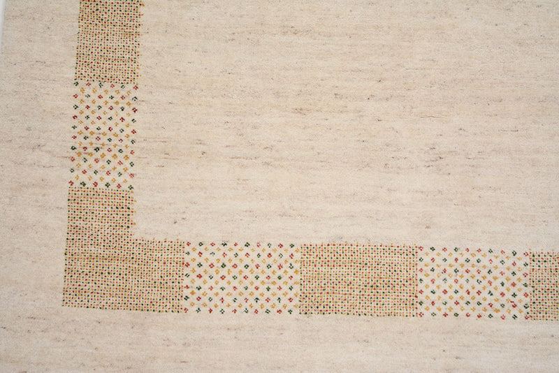 Gabbeh Teppich - Loribaft Indus - 295 x 191 cm - hellbeige