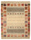 Gabbeh Teppich - Loribaft Indus - 207 x 158 cm - dunkelbeige