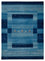 Gabbeh Teppich - Loribaft Indus - 235 x 169 cm - seeblau