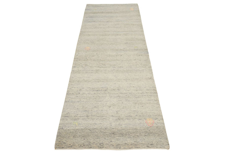 Läufer Gabbeh - Loribaft Indus - 238 x 82 cm - dunkelbeige