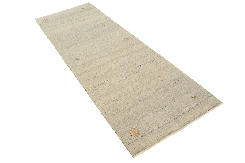 Läufer Gabbeh - Loribaft Indus - 241 x 85 cm - dunkelbeige