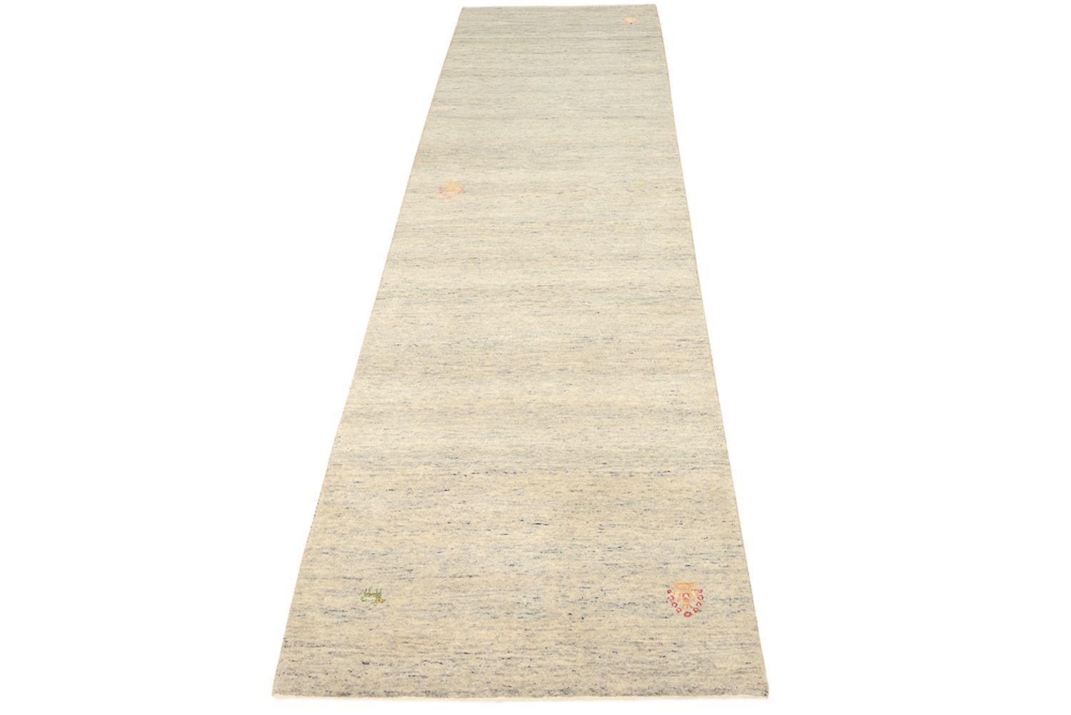 Läufer Gabbeh - Loribaft Indus - 295 x 80 cm - dunkelbeige