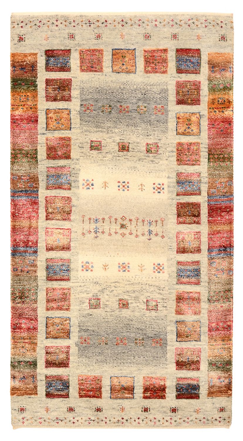 Gabbeh Teppich - Loribaft Indus - 139 x 74 cm - mehrfarbig