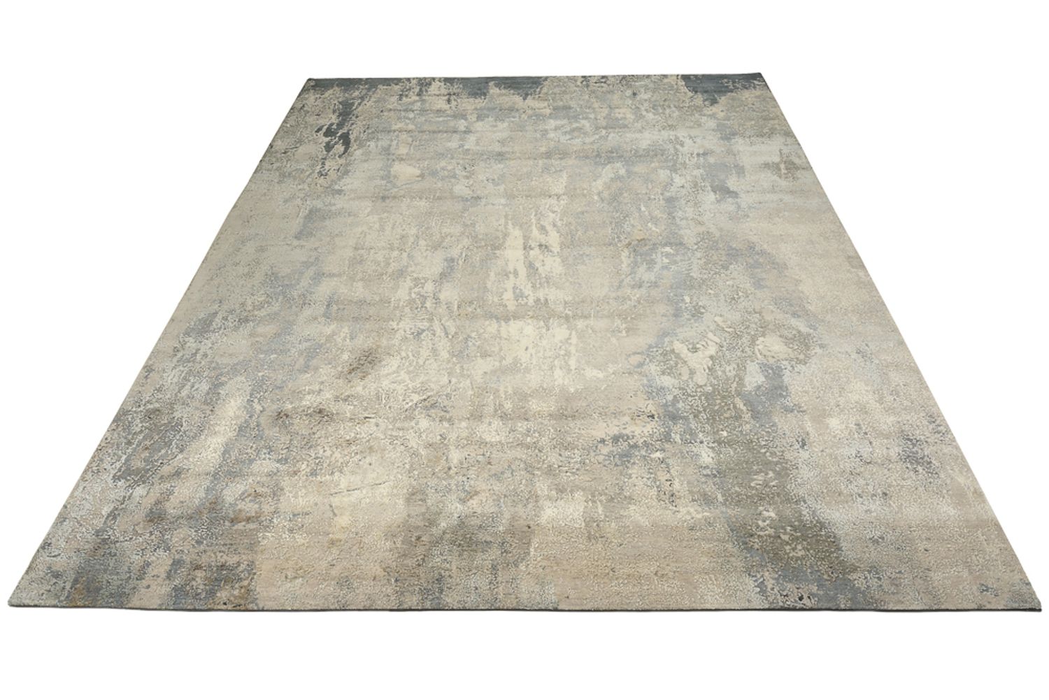 Designer Teppich - 363 x 277 cm - dunkelbeige