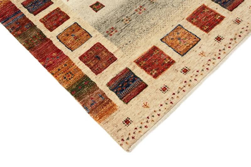 Läufer Gabbeh - Loribaft Indus - 298 x 84 cm - mehrfarbig