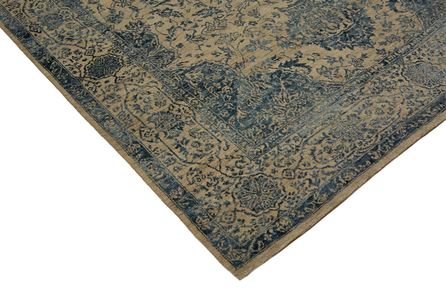 Designer Teppich - 301 x 202 cm - dunkelbeige