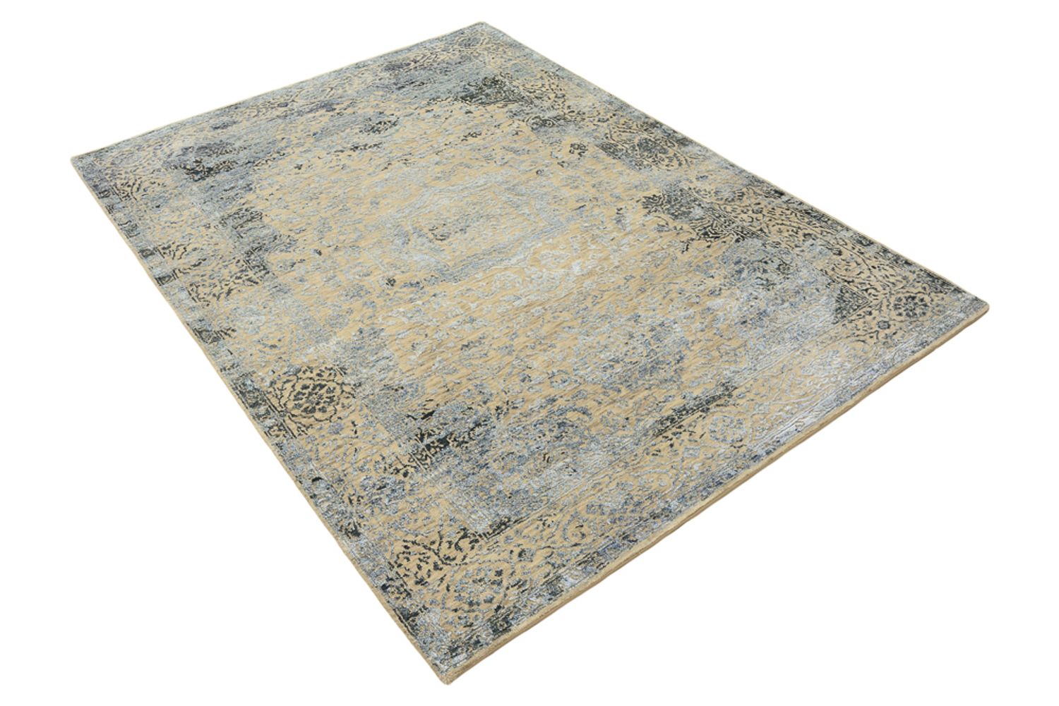 Designer Teppich - 197 x 145 cm - caramel