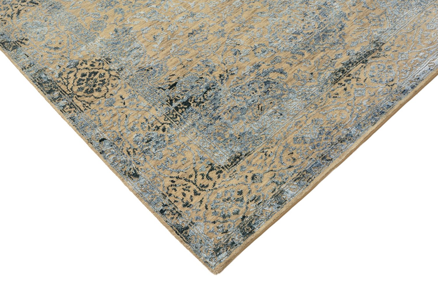 Designer Teppich - 197 x 145 cm - caramel