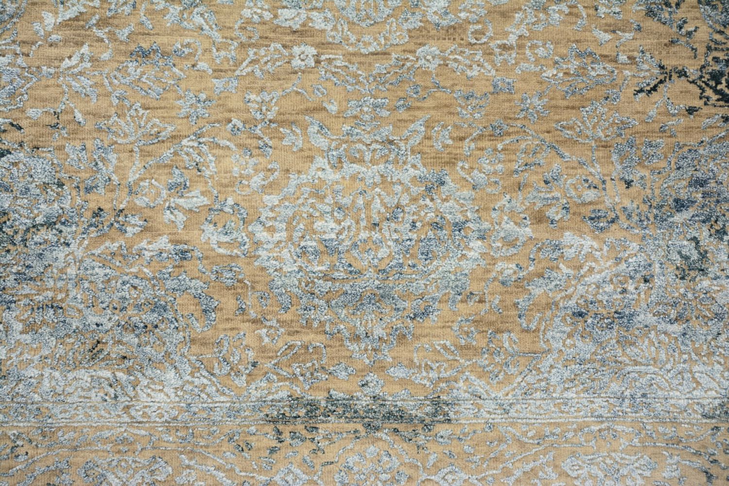 Designer Teppich - 197 x 145 cm - caramel