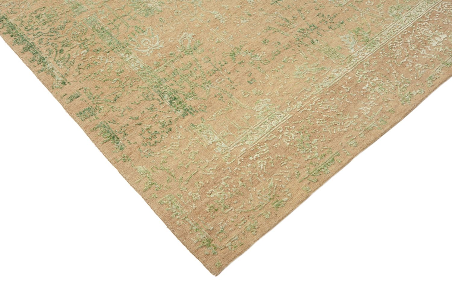 Designer Teppich - 180 x 126 cm - camel