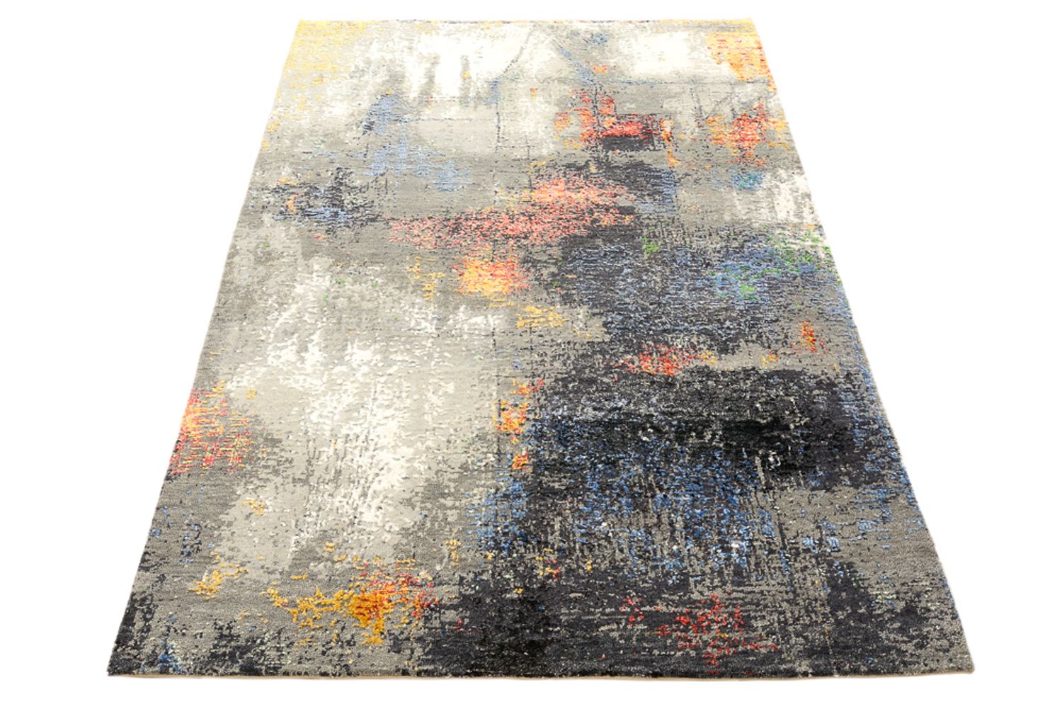 Designer Teppich - 183 x 122 cm - mehrfarbig