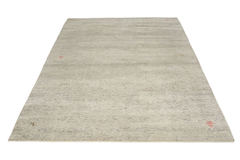 Gabbeh Teppich - Loribaft Indus - 238 x 175 cm - hellbeige