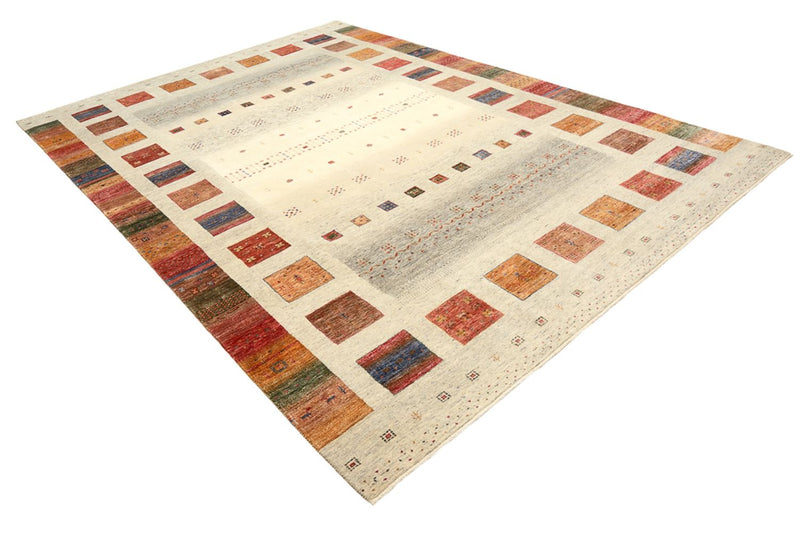 Gabbeh Teppich - Loribaft Indus - 348 x 250 cm - mehrfarbig