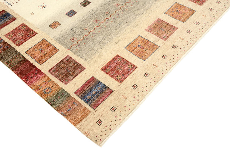 Gabbeh Teppich - Loribaft Indus - 244 x 175 cm - mehrfarbig
