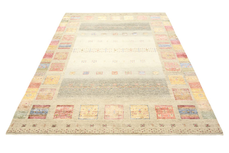 Gabbeh Teppich - Loribaft Indus - 244 x 175 cm - mehrfarbig