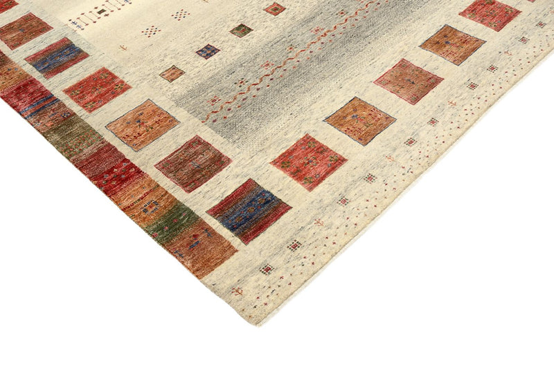 Gabbeh Teppich - Loribaft Indus - 239 x 174 cm - mehrfarbig