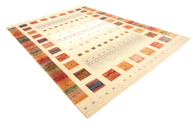 Gabbeh Teppich - Loribaft Indus - 345 x 247 cm - mehrfarbig