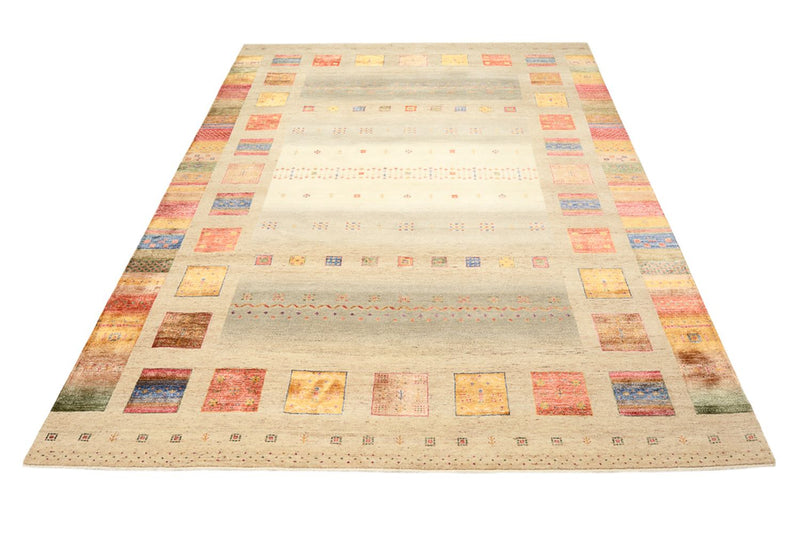 Gabbeh Teppich - Loribaft Indus - 345 x 247 cm - mehrfarbig