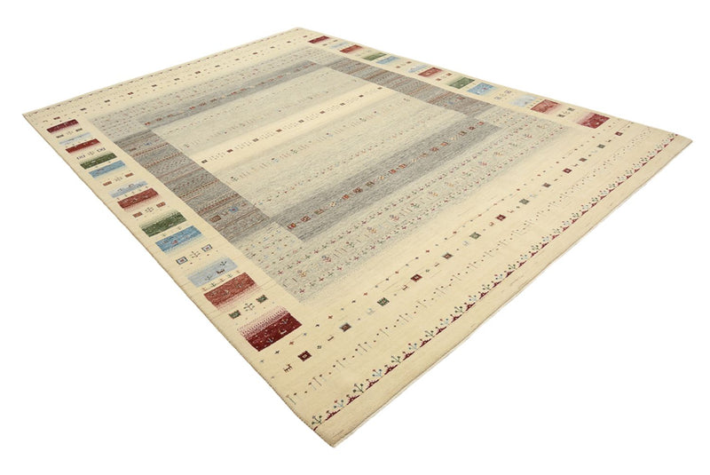 Gabbeh Teppich - Loribaft Indus - 339 x 248 cm - mehrfarbig