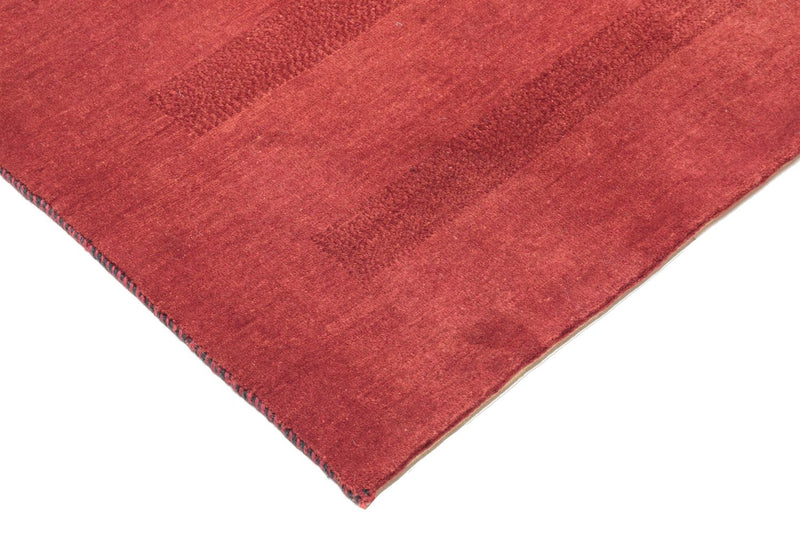 Gabbeh Teppich - Loribaft Perser 196 x 152 cm - rot