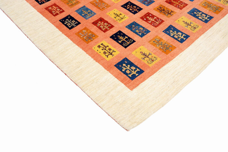 Gabbeh Teppich - Loribaft Perser 355 x 249 cm - orange